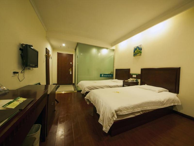 Greentree Inn Anhui Huaibei Renmin Road Business Hotel Exterior foto