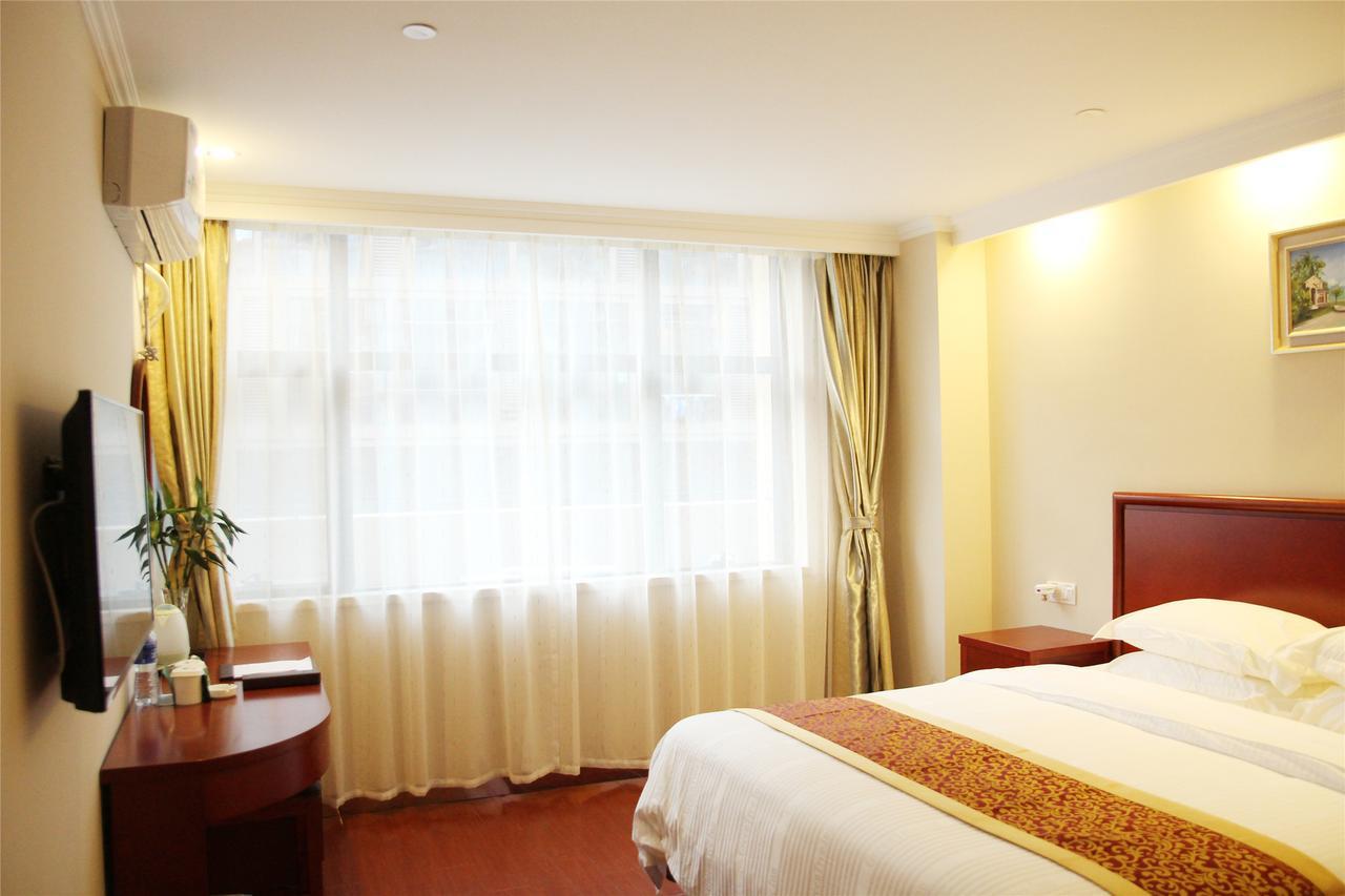 Greentree Inn Anhui Huaibei Renmin Road Business Hotel Exterior foto